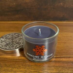 Bath & Body Works Mahogany Teakwood 1.3oz Candle NEW